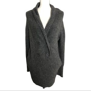 Sofie CASHMERE  grey sweater Sz M